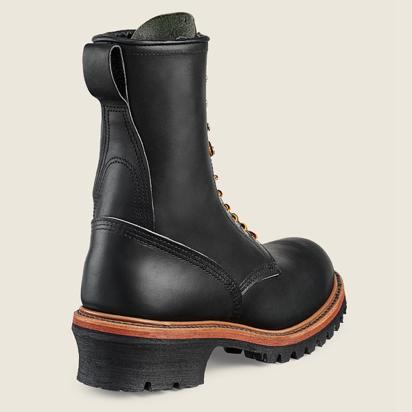 Work Støvler Herre - Red Wing Loggermax - 9-Inch Soft Toe - Sort - NOWSUC-724